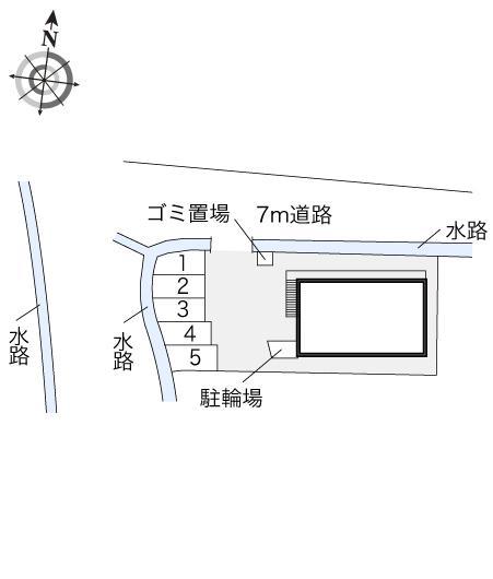 ストレリチア(17578)の駐車配置図