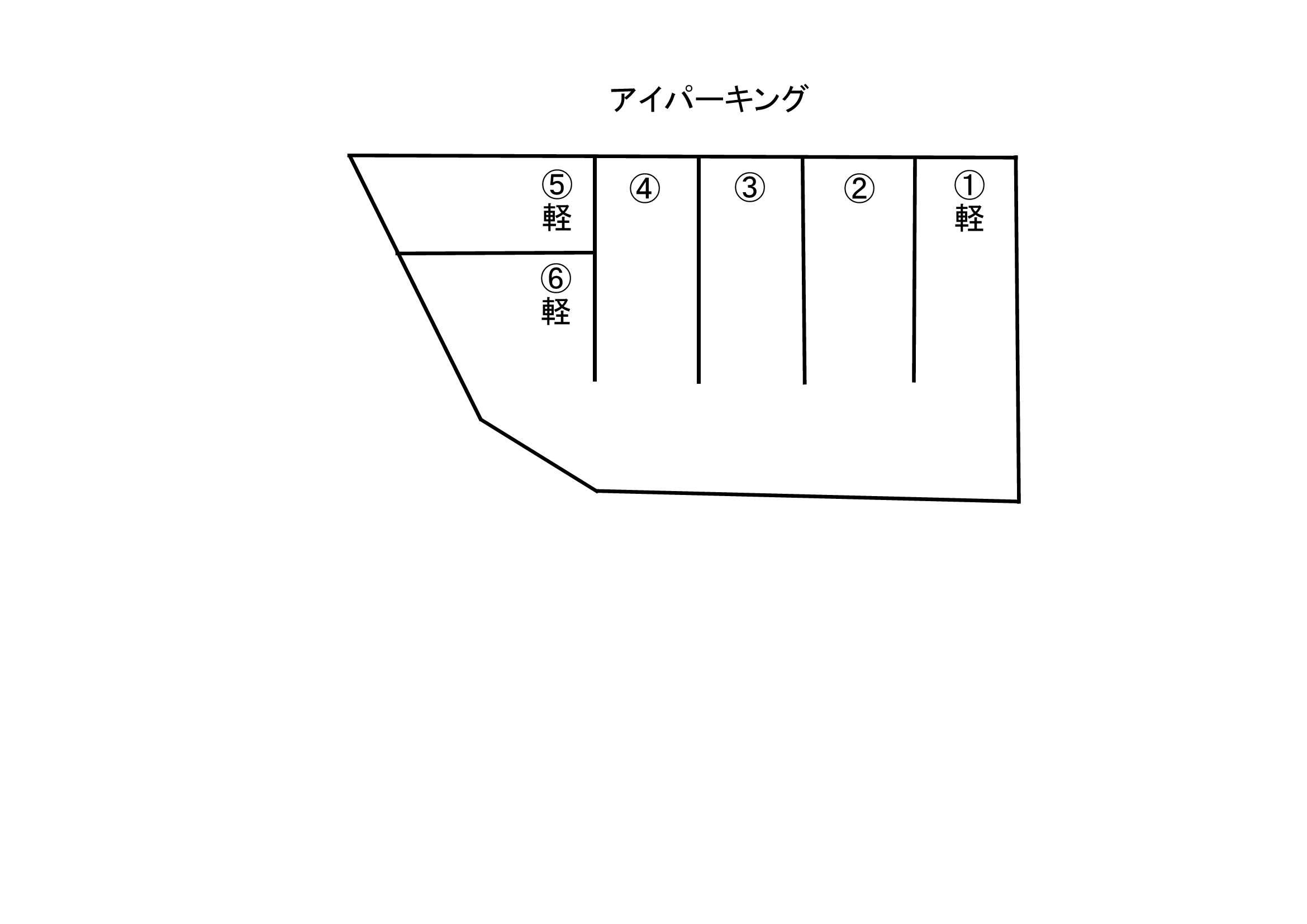 アイパーキングの駐車配置図