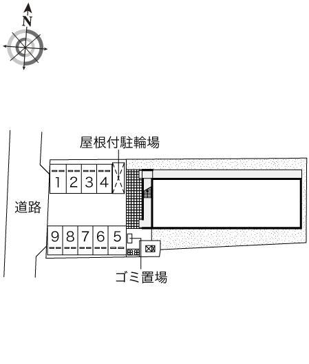 ひつかわ(45647)の駐車配置図