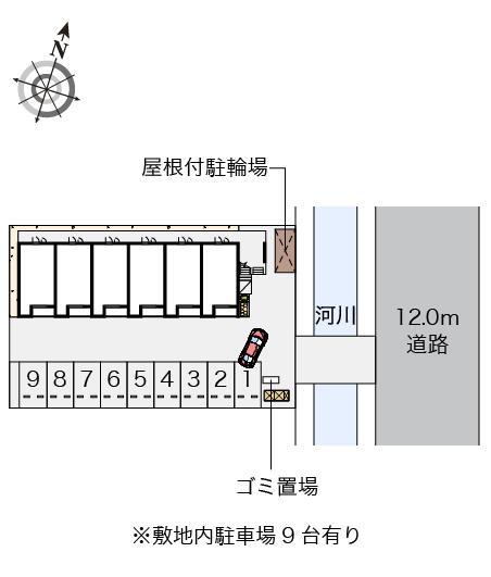 ミモザ(51777)の駐車配置図