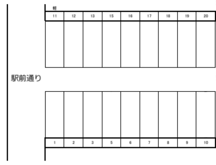 七　有料駐車場の駐車配置図
