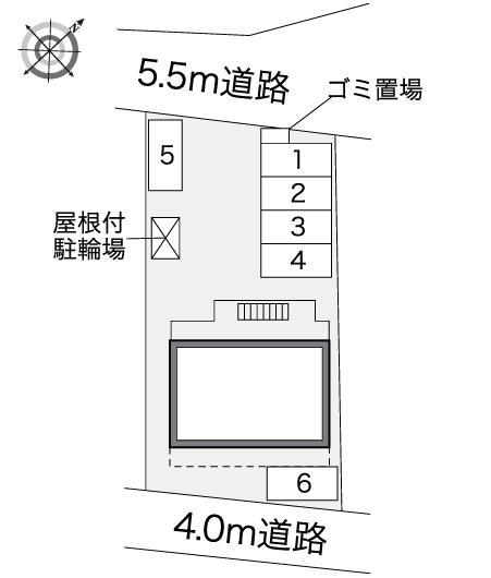 はやせ(40202)の駐車配置図