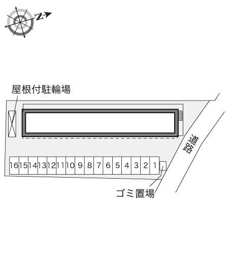 ポートサイドⅡ(31535)の駐車配置図