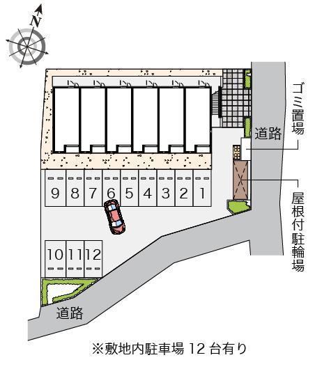 シュエット　パトリ(54817)の駐車配置図