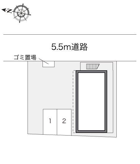 エスペランサ(16060)の駐車配置図