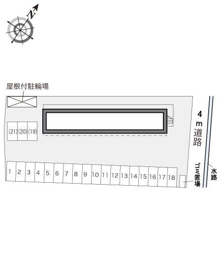 ピュアフル(15590)の駐車配置図
