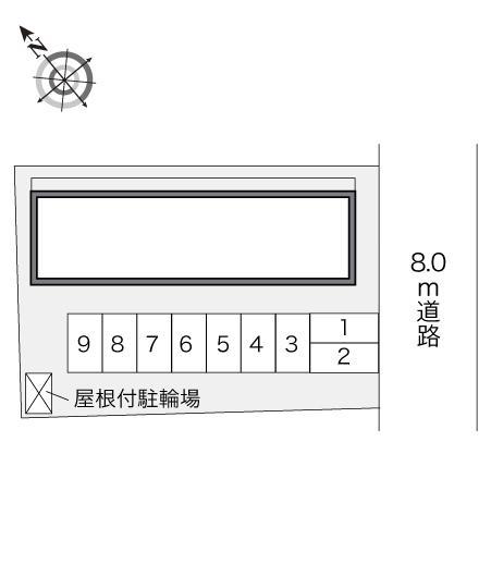 ワンリバー(23786)の駐車配置図