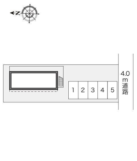 フォンティーヌ(24034)の駐車配置図