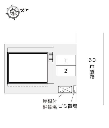 ヒルサイドテラス(31772)の駐車配置図