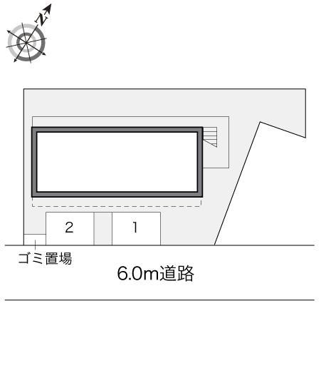 ニューオンリーⅠ(17668)の駐車配置図