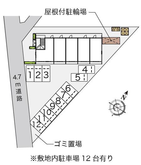 ＳＨＩＮＢＡＫＵ(9904)の駐車配置図