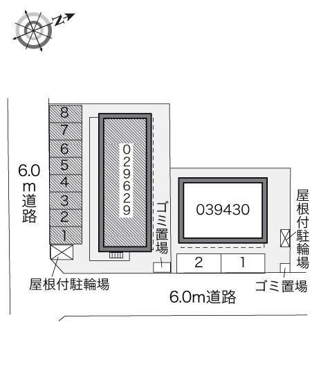 アムール(29629)の駐車配置図