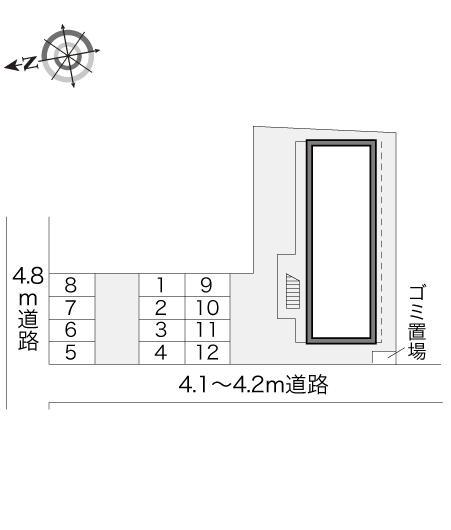 宮ノ前(16997)の駐車配置図