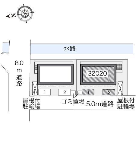 ＩＭＰＵＬⅡ(32020)の駐車配置図