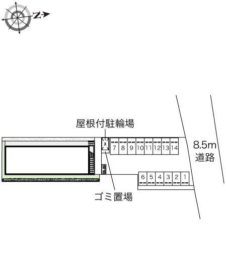 Ｋ　ｓ(45329)の駐車配置図