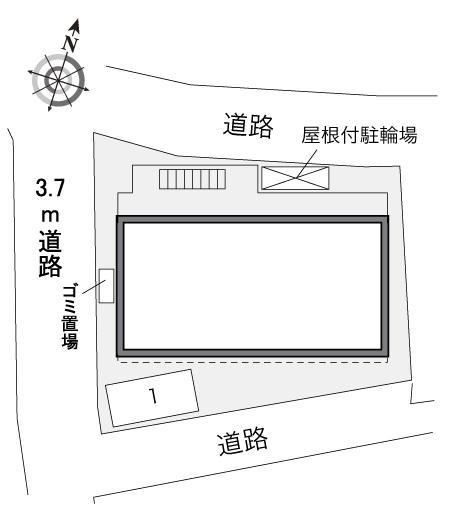 ハウスコジマ　５８(29954)の駐車配置図