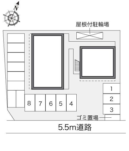 ミラ(24587)の駐車配置図