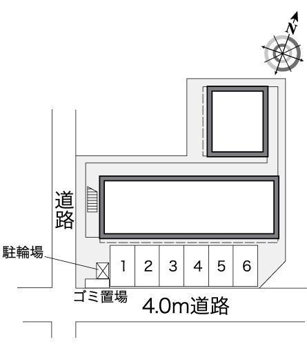 ｓａｋｕｒａⅡ(26189)の駐車配置図