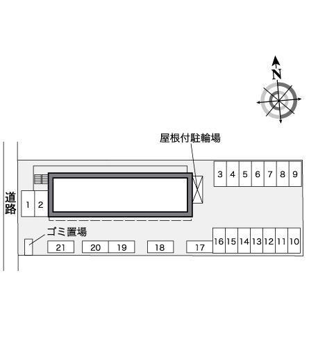エルドラド　新居(39932)の駐車配置図