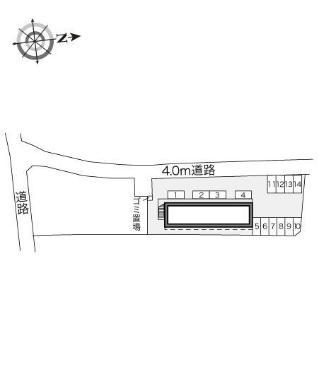 ラ・テール(18735)の駐車配置図