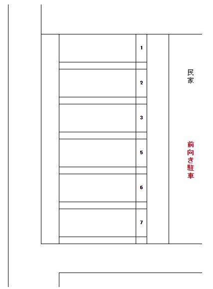 J-111の駐車配置図