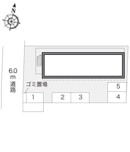 天童(17416)の駐車配置図