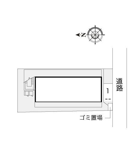 武庫荘北(8294)の駐車配置図