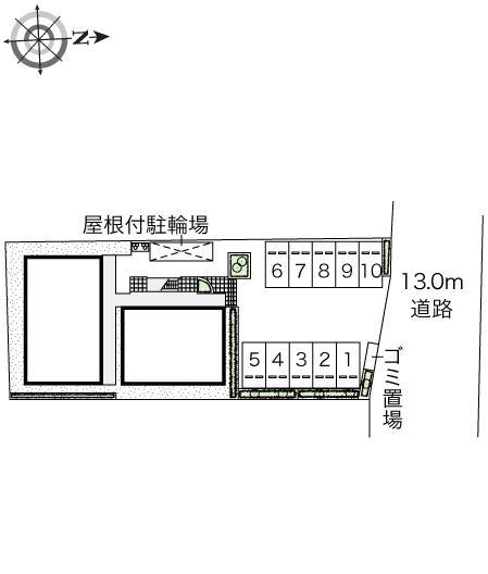 あづま坂(47588)の駐車配置図