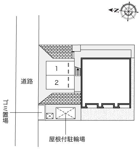 コスモ(53535)の駐車配置図