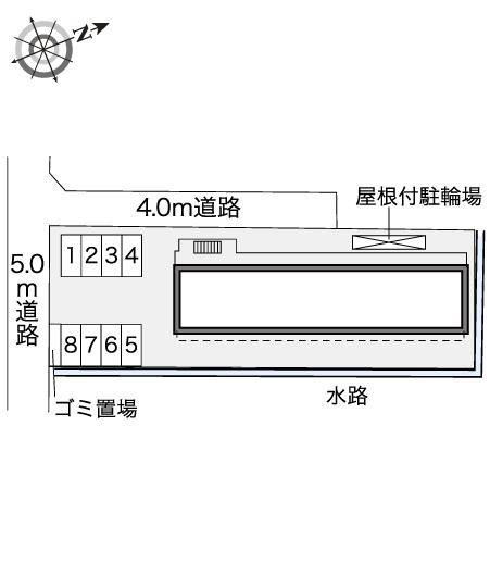 サリーレⅡ(40574)の駐車配置図