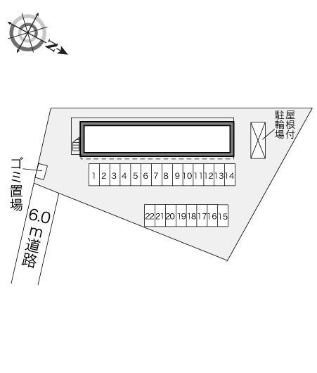 ＯＳＨＩＲＯ(23614)の駐車配置図