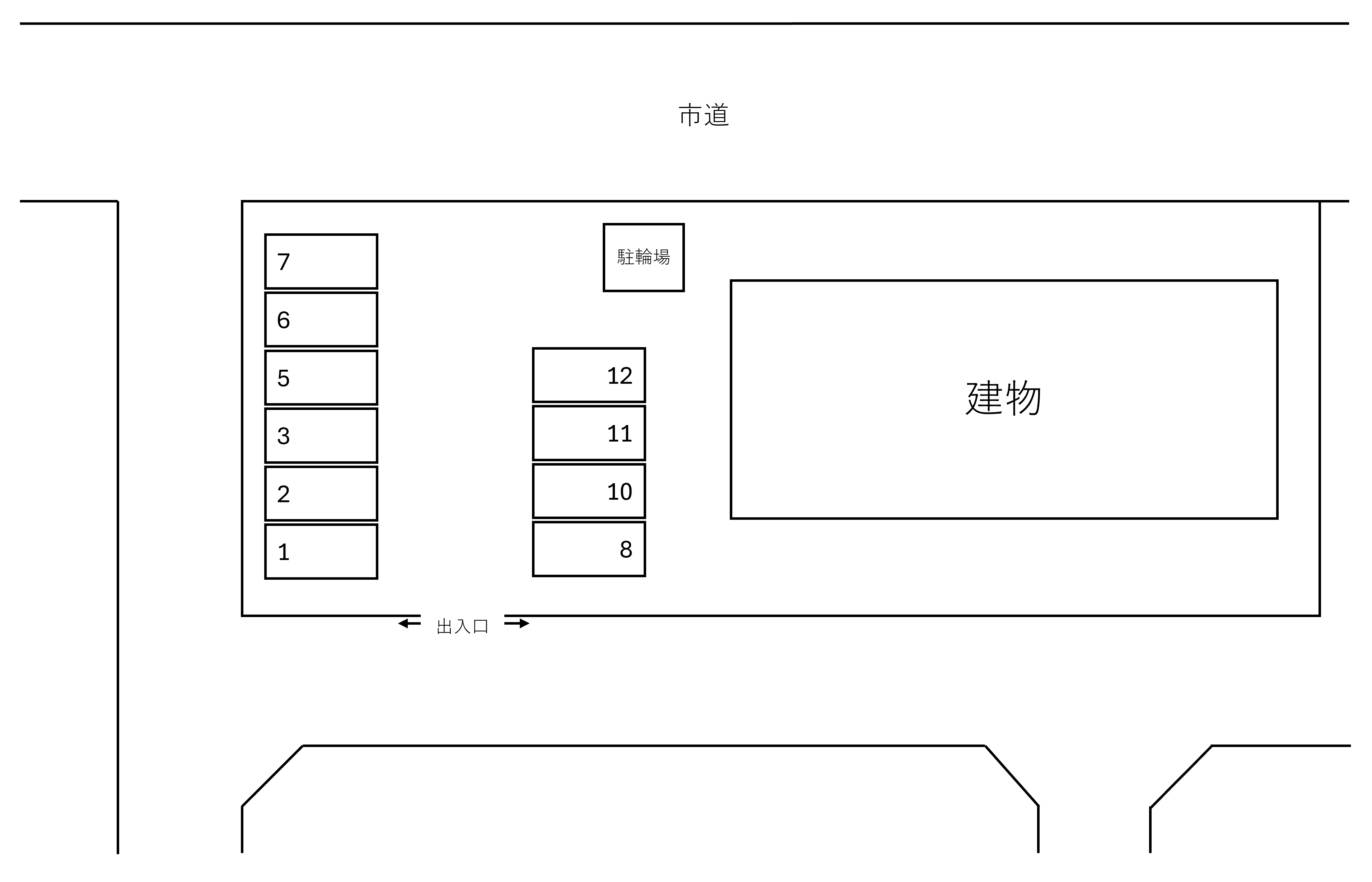 ＧＲＡＮＤ-ｓｔｙｌｅの駐車配置図