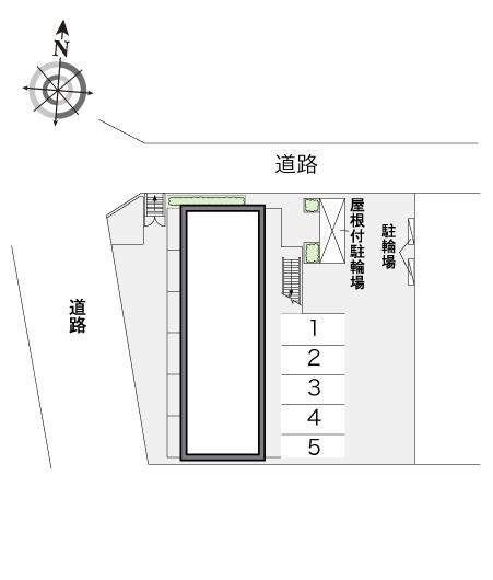 シャトー花園(15322)の駐車配置図