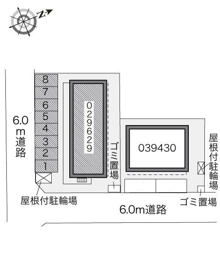 アムール(29629)の駐車配置図