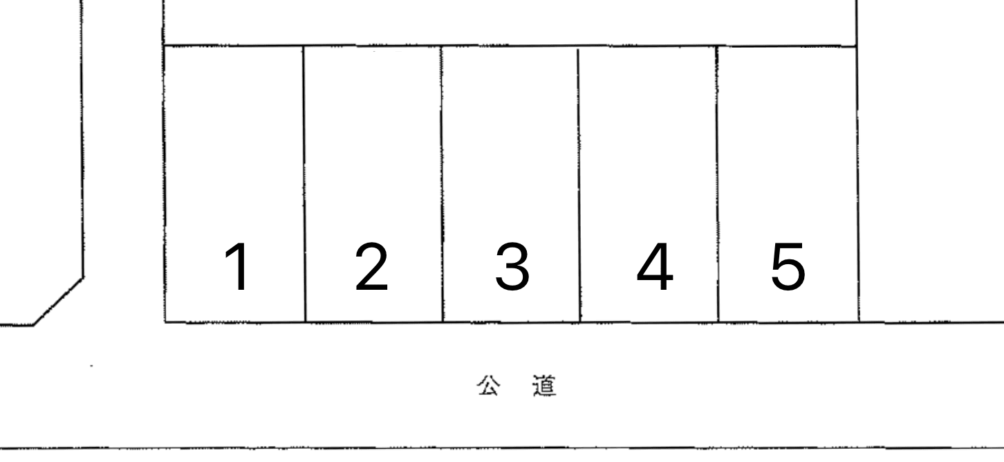 佐藤駐車場の駐車配置図