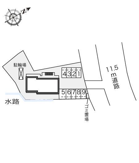 未来(23467)の駐車配置図