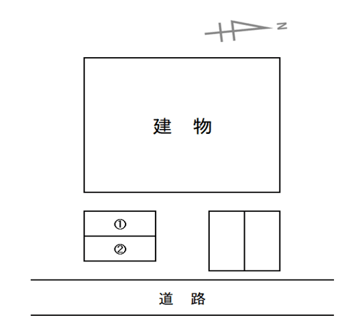 ＣＡＳＡ　ＦＩＯＲＩＲＥ　三社の駐車配置図
