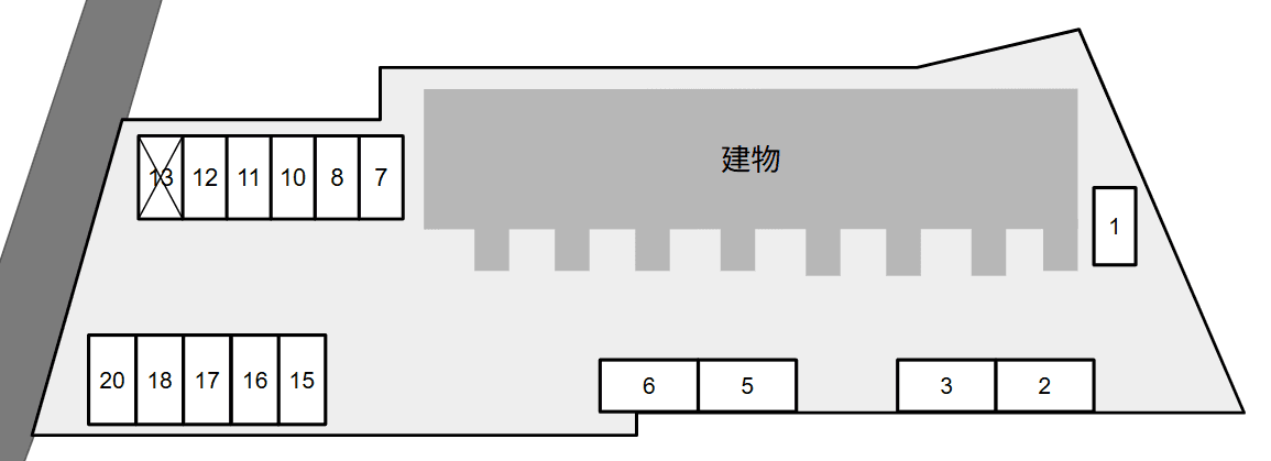 ＢＥＬＬＥ　ＤＥＭＥＵＲＥの駐車配置図