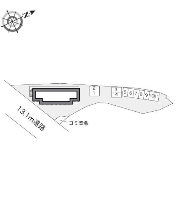 ＡＴＬＡＳ(18510)の外観・駐車場イメージ1枚目