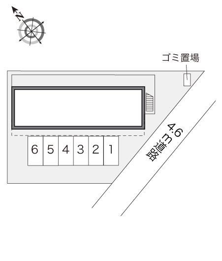 カレンティーナ(22141)の駐車配置図