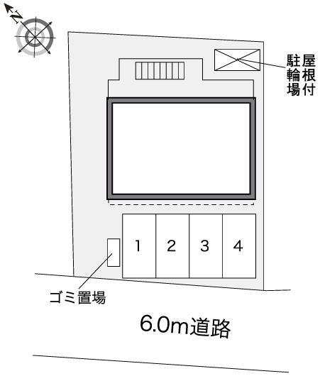 コンファーレ八千代台(30622)の駐車配置図