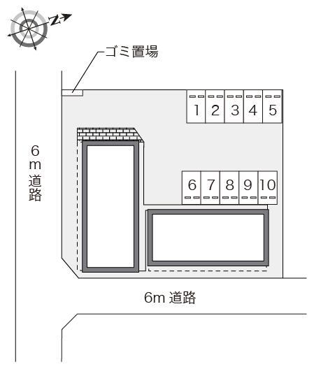 ＴＡＣＨＩＢＡＮＡ(11174)の駐車配置図