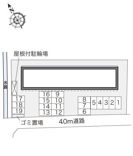 Ｇｒｅｅｎ　Ｗｉｎｄ(31331)の駐車配置図
