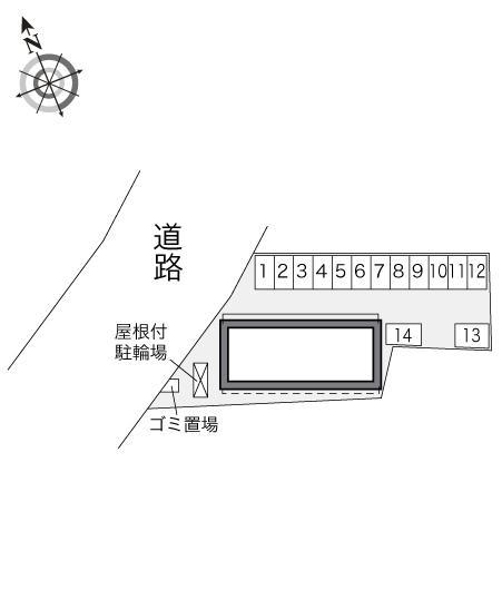 蛎瀬Ⅰ(28323)の駐車配置図