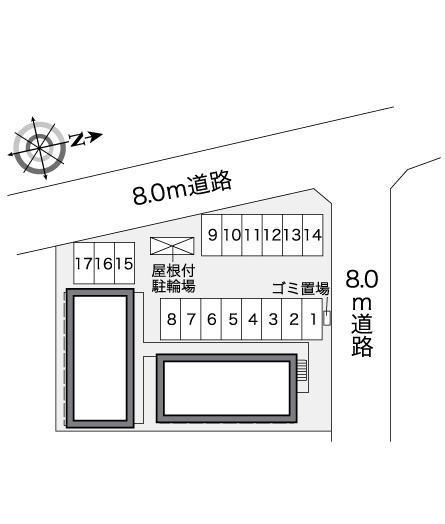 エスペランサ(26734)の駐車配置図