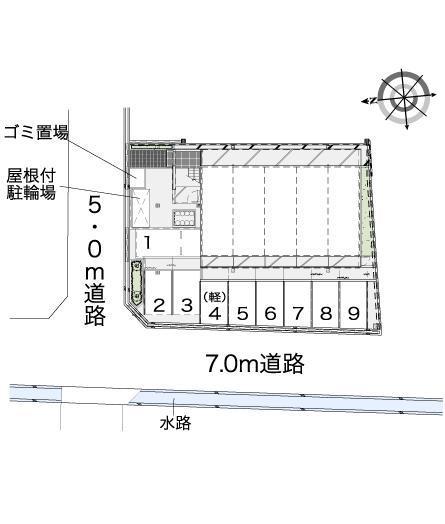華(42320)の駐車配置図