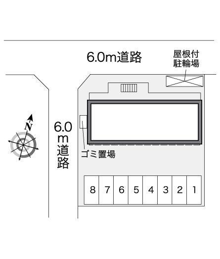アン　ティーム(27681)の駐車配置図