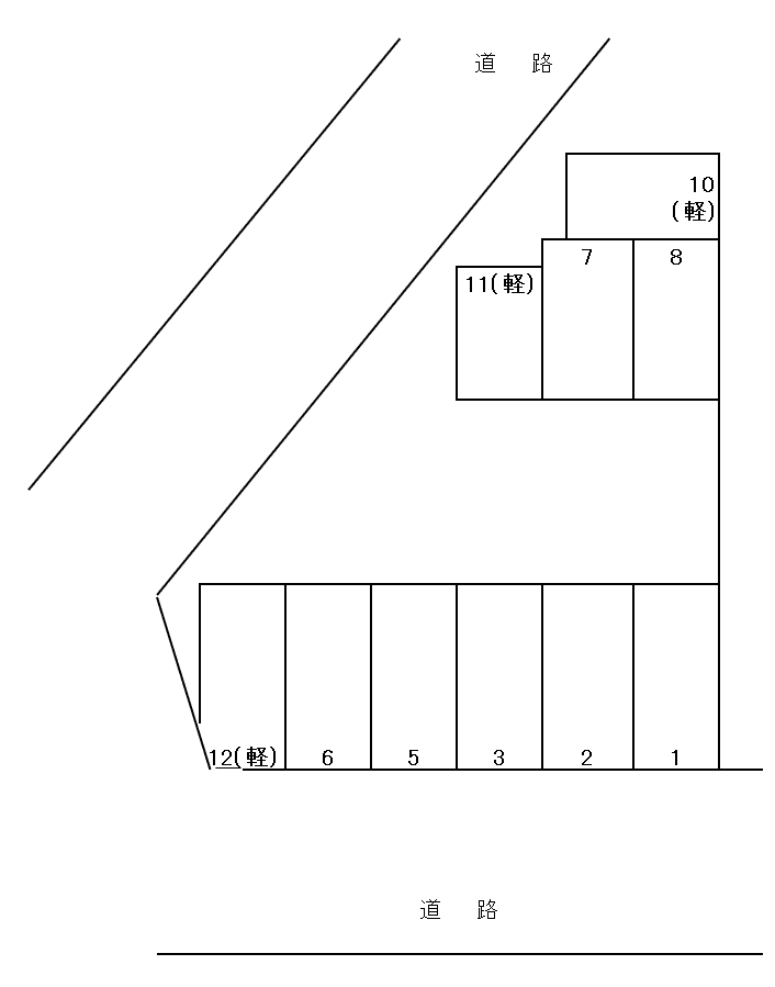 320109の駐車配置図