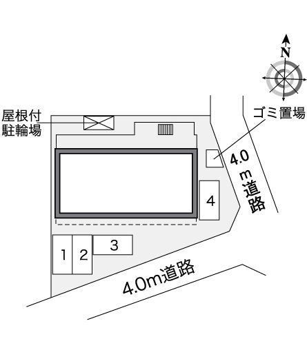 アミティエ(35231)の駐車配置図