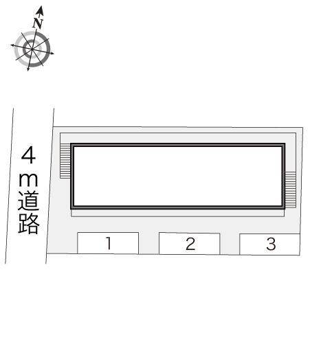 山際(15402)の駐車配置図